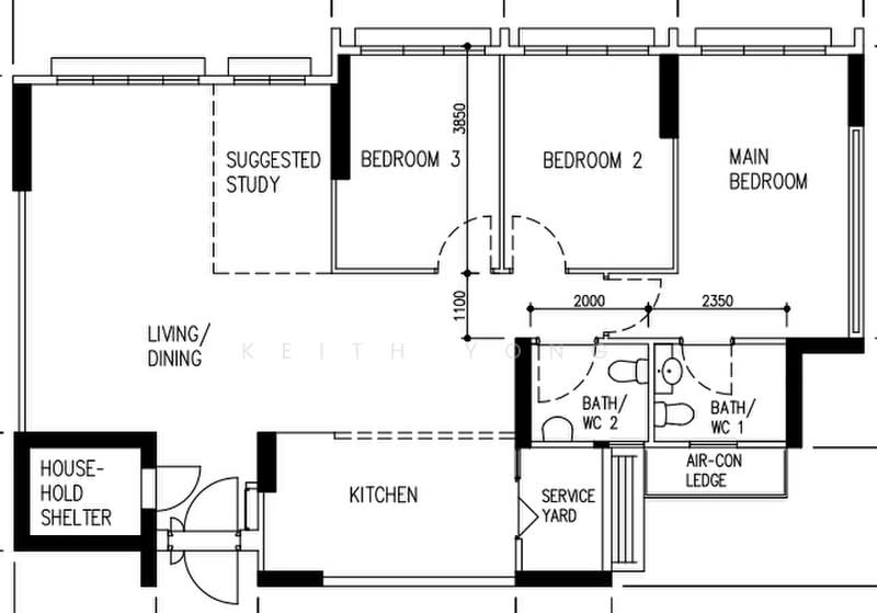674B Fern Grove @ Yishun, 674B Yishun Avenue 4, 3 Bedrooms, 1,205 sqft, HDB Flat For Sale, by Keith Yong, 500229050 - PropertyGuru.com.sg