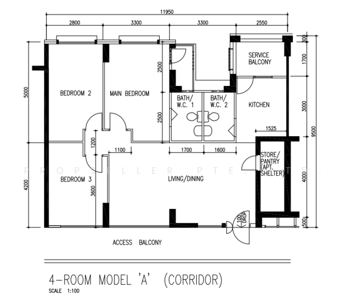 335 Sembawang Close, 335 Sembawang Close, 3 Bedrooms, 1,076 sqft, HDB Flat For Sale, by KOH YONG JIAN, 500229068 - PropertyGuru.com.sg