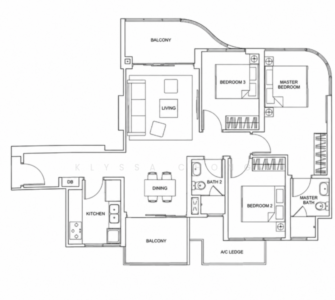 Arc at Tampines, 15 Tampines Avenue 8, 3 Bedrooms, 1,076 sqft, Executive Condominium For Sale, by Klyssa Chong, 500229168 - PropertyGuru.com.sg