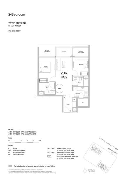 One Marina Gardens, 3 Marina Gardens Lane, 2 Bedrooms, 732 sqft, Apartment For Sale, by Del Leow, 500229180 - PropertyGuru.com.sg