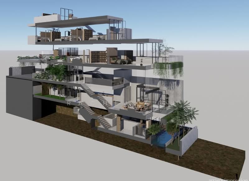 C.H.E.A.P 6 Levels Brand New Freehold Corner Terrace near Kembangan MRT, , 5 Bedrooms, 7,940 sqft, Corner Terrace For Sale, by Rachel Goh, 500229188 - Exterior - PropertyGuru.com.sg