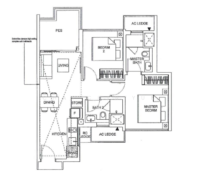 The Antares, 21 Mattar Road, 2 Bedrooms, 850 sqft, Condominium For Sale, by Chai Chin Yun, 500229223 - PropertyGuru.com.sg