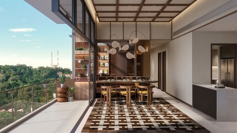 The Sen, De Souza Avenue, 3 Bedrooms, 936 sqft, Condominium For Sale, by Del Leow, 500229226 - Balcony - PropertyGuru.com.sg