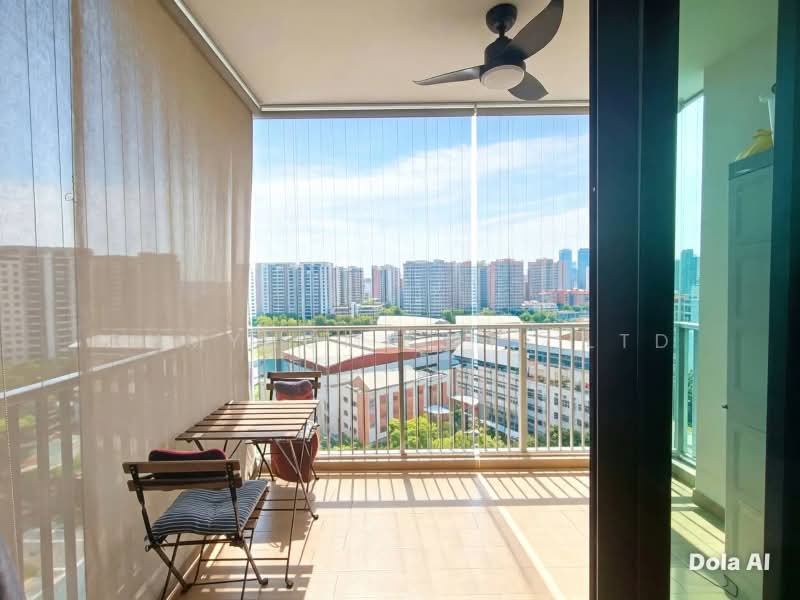 Kingsford Waterbay, 70 Upper Serangoon View, 3 Bedrooms, 893 sqft, Condominium For Sale, by EVON NG, 500229227 - Balcony - PropertyGuru.com.sg