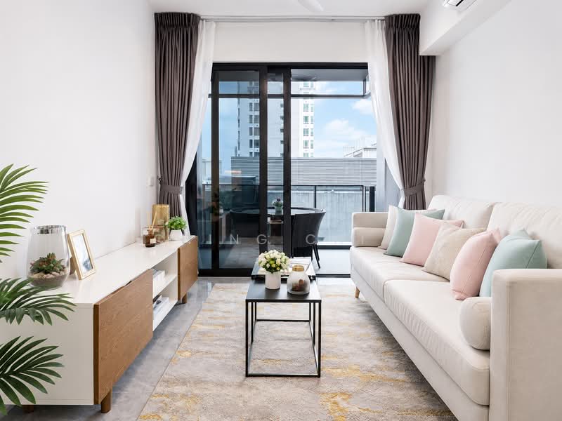 The M, 30 Middle Road, Beach Road / Bugis / Rochor, 2 Bedrooms, 667 sqft, Condominium For Sale, by Ching Chia, 500229248 - Living Room - PropertyGuru.com.sg