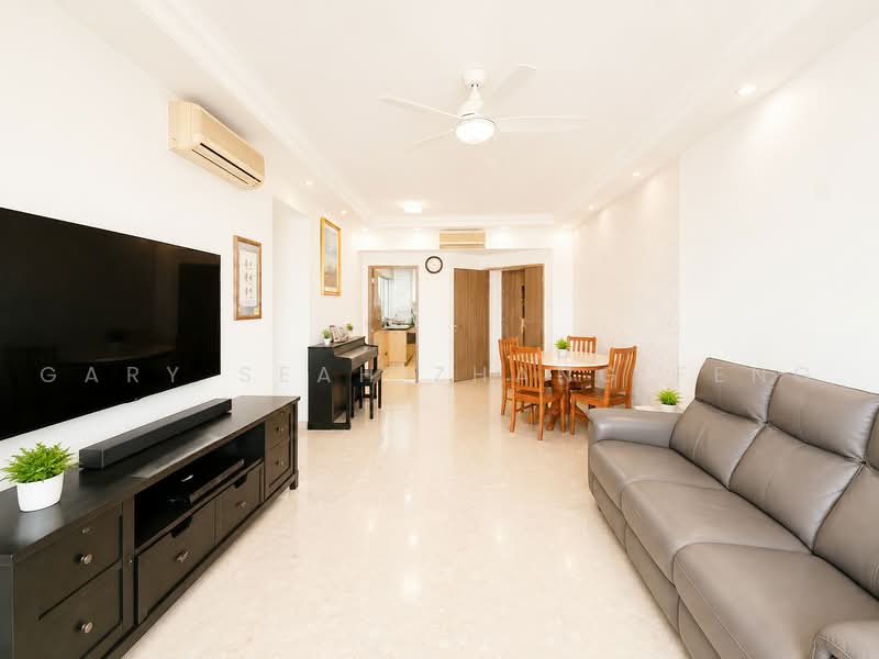 Yew Mei Green, 50 Choa Chu Kang North 6, 3 Bedrooms, 1,292 sqft, Condominium For Sale, by Gary Seah Zhang Feng, 500229266 - Living Room - PropertyGuru.com.sg