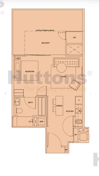 Riversails, 2 Upper Serangoon Crescent, 1 Bedroom, 646 sqft, Condominium For Sale, by Kang Cheng Xi, 500229280 - PropertyGuru.com.sg