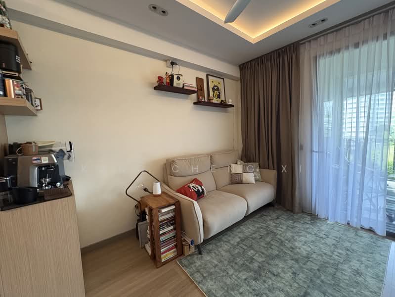 Riversails, 2 Upper Serangoon Crescent, 1 Bedroom, 646 sqft, Condominium For Sale, by Kang Cheng Xi, 500229280 - Living Room - PropertyGuru.com.sg