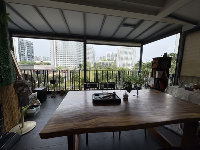 Riversails, 2 Upper Serangoon Crescent, 1 Bedroom, 646 sqft, Condominium For Sale, by Kang Cheng Xi, 500229280 - Balcony - PropertyGuru.com.sg
