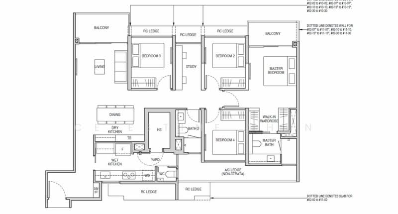 Newly TOP, Huge 4bed & study, Next to MRT, Schools within 1km, , 4 Bedrooms, 1,313 sqft, Condominium For Sale, by Celestine Chun, 500229285 - PropertyGuru.com.sg