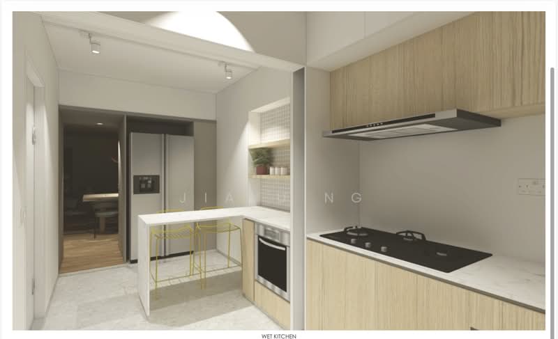 25B Jalan Membina, 25B Jalan Membina, 3 Bedrooms, 1,184 sqft, HDB Flat For Sale, by Jiayu Ng, 500229327 - Kitchen - PropertyGuru.com.sg