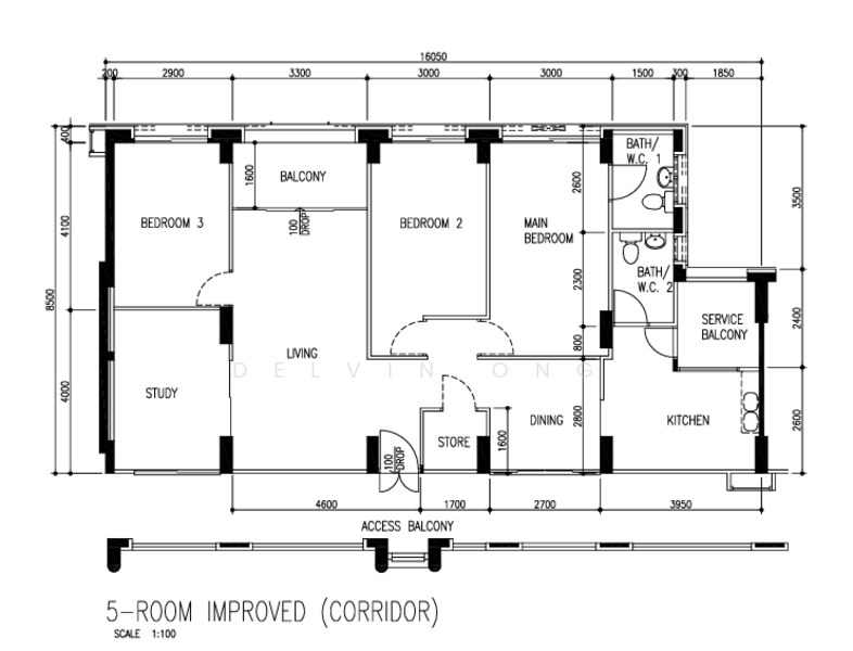 503 Choa Chu Kang Street 51, 503 Choa Chu Kang Street 51, 3 Bedrooms, 1,367 sqft, HDB Flat For Sale, by Delvin Ong, 500229345 - PropertyGuru.com.sg