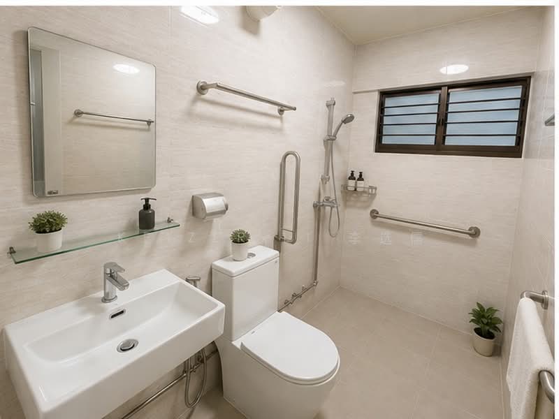 135 Serangoon North Avenue 2, 135 Serangoon North Avenue 2, 4 Bedrooms, 1,410 sqft, HDB Flat For Sale, by Keizer Li 李选儒, 500229348 - Bathroom - PropertyGuru.com.sg