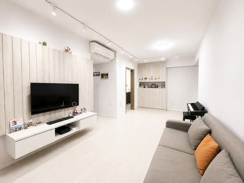 The Terrace, 80 Edgedale Plains, 3 Bedrooms, 1,001 sqft, Executive Condominium For Sale, by Joanne Ting, 500229360 - Living Room - PropertyGuru.com.sg