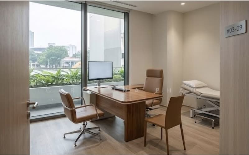 The Golden Mile, 5001 Beach Road, Beach Road / Bugis / Rochor, 1,195 sqft, Medical For Sale, by Christina Phau, 500229375 - Interior - CommercialGuru.com.sg