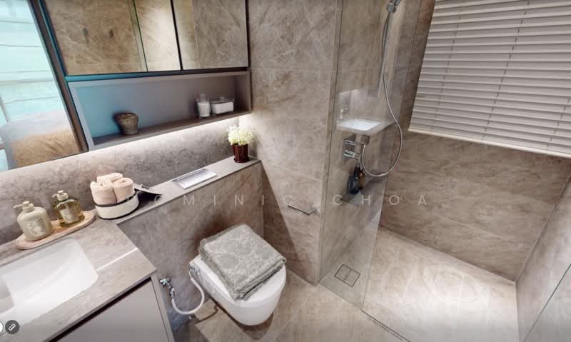 Dunearn House, 764 Dunearn Road, 2 Bedrooms, 527 sqft, Condominium For Sale, by Dominic Choa, 500229386 - Bathroom - PropertyGuru.com.sg