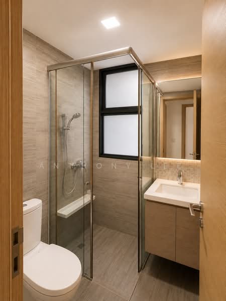 The Rainforest, 333 Choa Chu Kang Avenue 3, 2 Bedrooms, 800 sqft, Executive Condominium For Rent, by Anthony Lee, 500229388 - Bathroom - PropertyGuru.com.sg