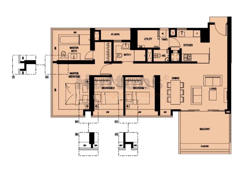 8 Saint Thomas, 10 Saint Thomas Walk, 3 Bedrooms, 1,302 sqft, Condominium For Rent, by Linda Loh, 500229393 - PropertyGuru.com.sg