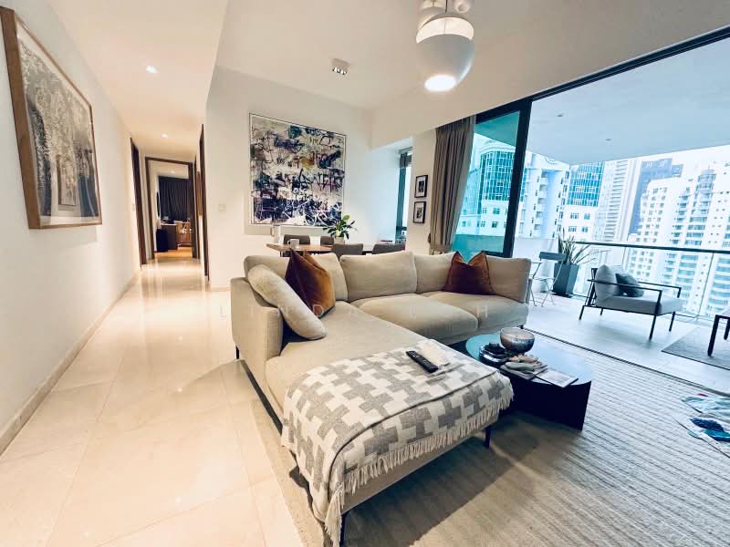 8 Saint Thomas, 10 Saint Thomas Walk, 3 Bedrooms, 1,302 sqft, Condominium For Rent, by Linda Loh, 500229393 - Living Room - PropertyGuru.com.sg