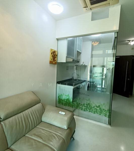Parc Rosewood, 71 Rosewood Drive, Admiralty / Woodlands, 1 Bedroom, 430 sqft, Condominium For Sale, by Yammie Ho, 500229396 - Living Room - PropertyGuru.com.sg