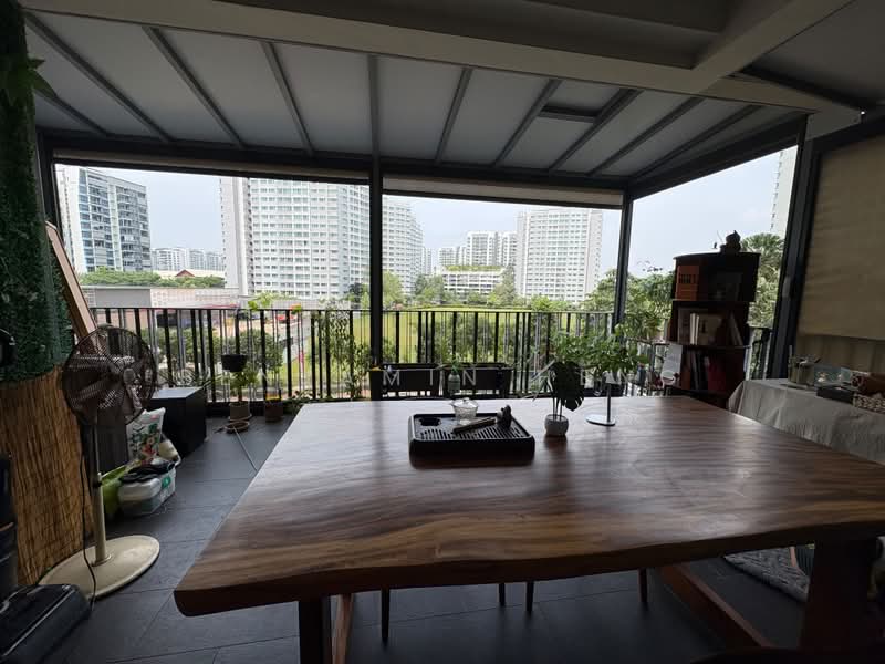 Riversails, 2 Upper Serangoon Crescent, 1 Bedroom, 646 sqft, Condominium For Sale, by Benjamin Heng, 500229415 - Balcony - PropertyGuru.com.sg