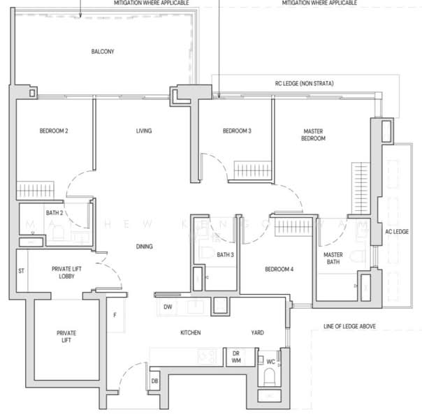 Aurea, 802 Beach Road, Beach Road / Bugis / Rochor, 4 Bedrooms, 1,442 sqft, Condominium For Sale, by Matthew Kengo Iwami 贤悟, 500229439 - PropertyGuru.com.sg