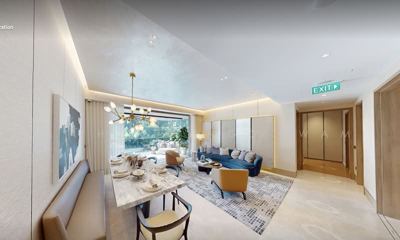 Aurea, 802 Beach Road, Beach Road / Bugis / Rochor, 4 Bedrooms, 1,442 sqft, Condominium For Sale, by Matthew Kengo Iwami 贤悟, 500229439 - Living Room - PropertyGuru.com.sg