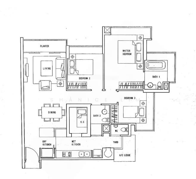 The Quartz, 69 Compassvale Bow, 3 Bedrooms, 1,076 sqft, Condominium For Sale, by Shanice Lim, 500229452 - PropertyGuru.com.sg