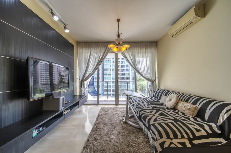 The Quartz, 69 Compassvale Bow, 3 Bedrooms, 1,076 sqft, Condominium For Sale, by Shanice Lim, 500229452 - Living Room - PropertyGuru.com.sg