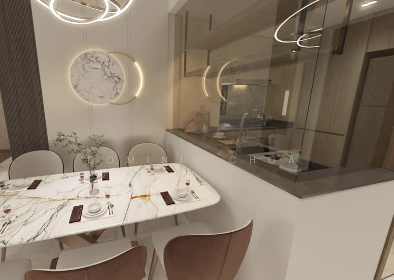 Kassia, 31 Flora Drive, 3 Bedrooms, 1,055 sqft, Condominium For Sale, by Dominic Choa, 500229453 - Dining Room - PropertyGuru.com.sg
