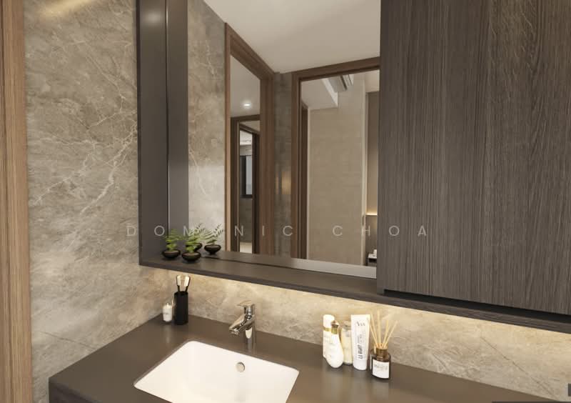 Kassia, 31 Flora Drive, 3 Bedrooms, 1,055 sqft, Condominium For Sale, by Dominic Choa, 500229453 - Bathroom - PropertyGuru.com.sg