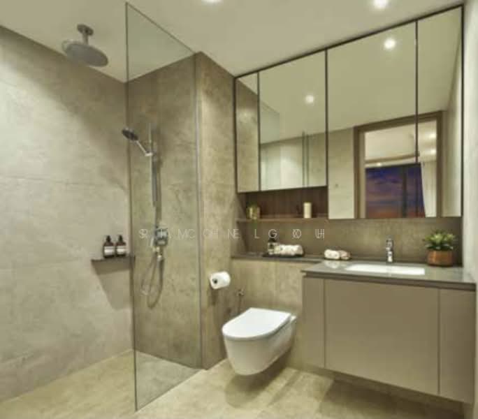 Lucerne Grand, Lakeside Drive, 3 Bedrooms, 872 sqft, Condominium For Sale, by Simon Goh, 500229471 - Bathroom - PropertyGuru.com.sg