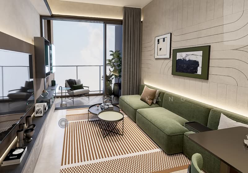 Promenade Peak, 1 Zion Road, 1 Bedroom, 527 sqft, Condominium For Sale, by Maureen Kang, 500229477 - Living Room - PropertyGuru.com.sg