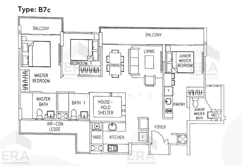 Watercolours, 35 Pasir Ris Link, 3 Bedrooms, 1,141 sqft, Executive Condominium For Sale, by Ang ShiQi, 500229491 - PropertyGuru.com.sg