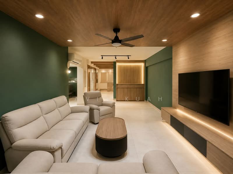 117 Edgefield Plains, 117 Edgefield Plains, 4 Bedrooms, 1,399 sqft, HDB Flat For Sale, by Kavin Kuah, 500229502 - Living Room - PropertyGuru.com.sg