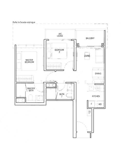 Irwell Hill Residences, 6 Irwell Hill, 2 Bedrooms, 667 sqft, Condominium For Rent, by Alethea Seow, 500229510 - PropertyGuru.com.sg