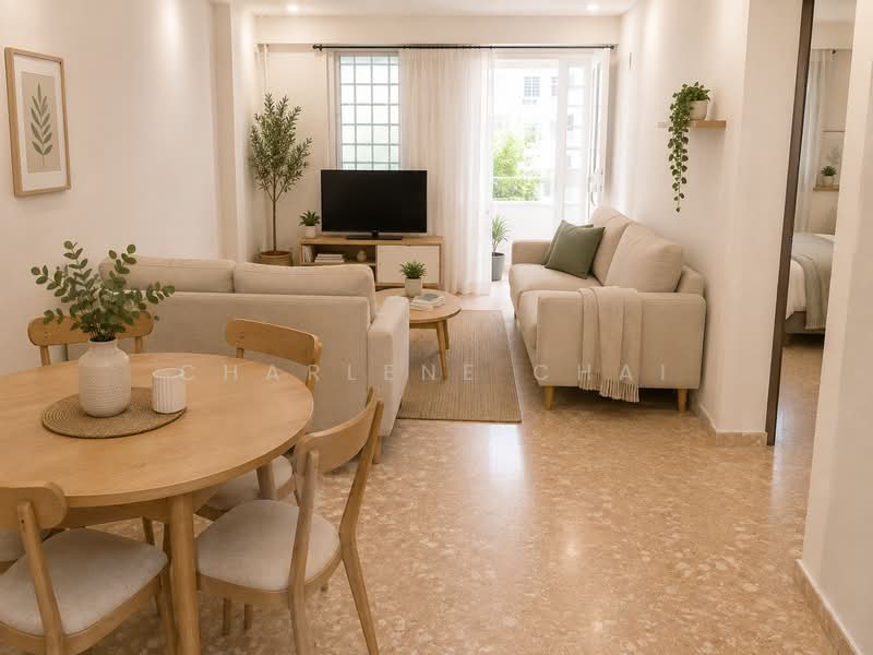 66 Marine Drive, 66 Marine Drive, 2 Bedrooms, 700 sqft, HDB Flat For Sale, by Charlene Chai, 500229526 - Living Room - PropertyGuru.com.sg