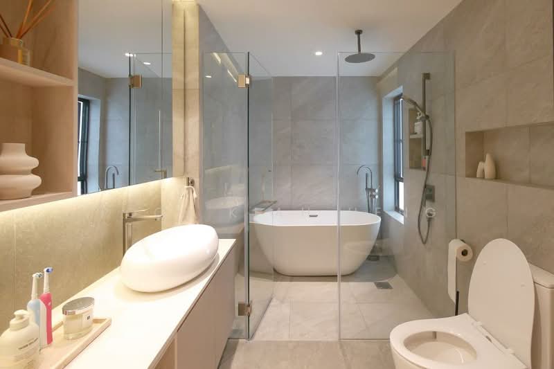 Telok Kurau, , 5 Bedrooms, 2,800 sqft, Corner Terrace For Sale, by Poon Kiah Heng, 500229531 - Bathroom - PropertyGuru.com.sg