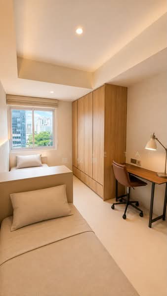 Nicole Green, 68 Guillemard Road, 4 Bedrooms, 1,238 sqft, Apartment For Rent, by Genevieve Tan 陈仪珠, 500229548 - Bedroom - PropertyGuru.com.sg