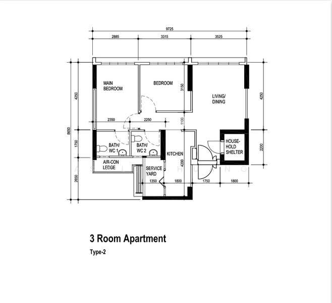 417A Fernvale Link, 417A Fernvale Link, 2 Bedrooms, 743 sqft, HDB Flat For Sale, by Ashley Huang, 500229555 - PropertyGuru.com.sg