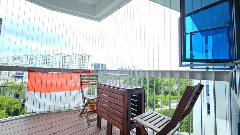 Belysa, 57 Pasir Ris Drive 1, 3 Bedrooms, 1,033 sqft, Executive Condominium For Sale, by Stanley Wee, 500229559 - Balcony - PropertyGuru.com.sg