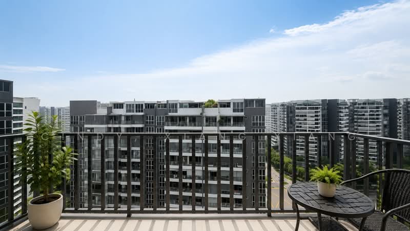 Heron Bay, Upper Serangoon View, 3 Bedrooms, 2,000 sqft, Executive Condominium For Rent, by Cindy, Xiang Xiang, 500229560 - Balcony - PropertyGuru.com.sg