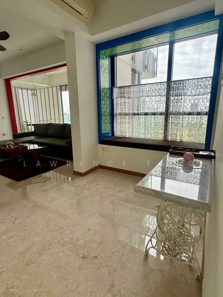 Cityscape at Farrer Park, 101 Mergui Road, 2 Bedrooms, 1,163 sqft, Condominium For Rent, by Lawrence Tang, 500229570 - Living Room - PropertyGuru.com.sg