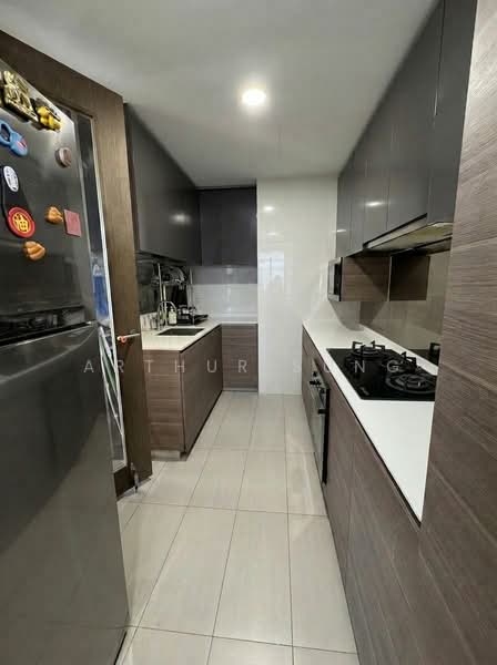 Foresque Residences, 107 Petir Road, Dairy Farm / Bukit Panjang / Choa Chu Kang, 3 Bedrooms, 1,281 sqft, Condominium For Sale, by Arthur Sung, 500229571 - Kitchen - PropertyGuru.com.sg