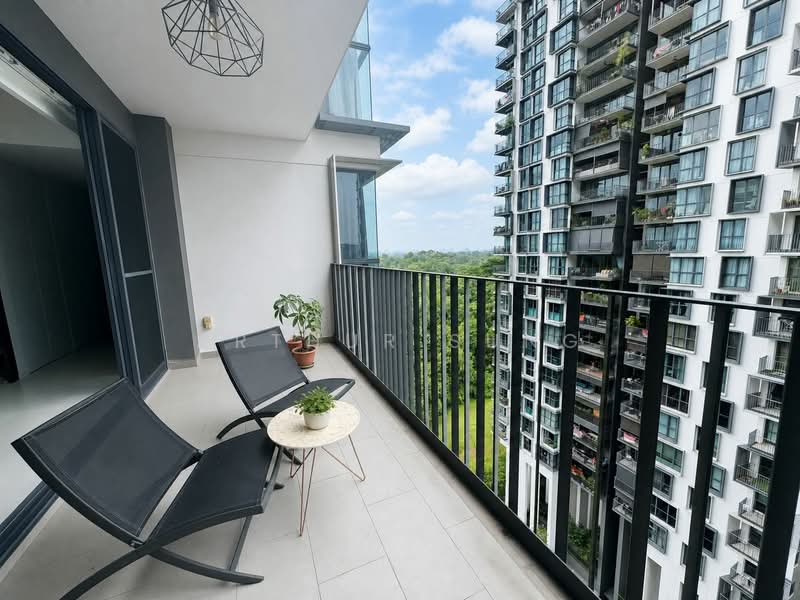 Foresque Residences, 107 Petir Road, Dairy Farm / Bukit Panjang / Choa Chu Kang, 3 Bedrooms, 1,281 sqft, Condominium For Sale, by Arthur Sung, 500229571 - Balcony - PropertyGuru.com.sg