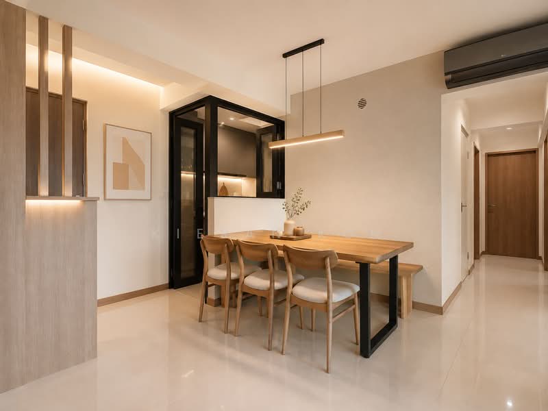 799A Woodlands Drive 60, 799A Woodlands Drive 60, 3 Bedrooms, 1,001 sqft, HDB Flat For Sale, by Kieran Koh, 500229579 - Dining Room - PropertyGuru.com.sg