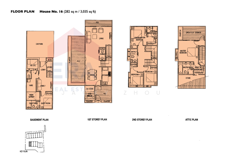 Milford Villas, 16 Lorong Selangat, 5 Bedrooms, 3,034 sqft, Terraced House For Rent, by Jacky Zhou, 500229589 - PropertyGuru.com.sg