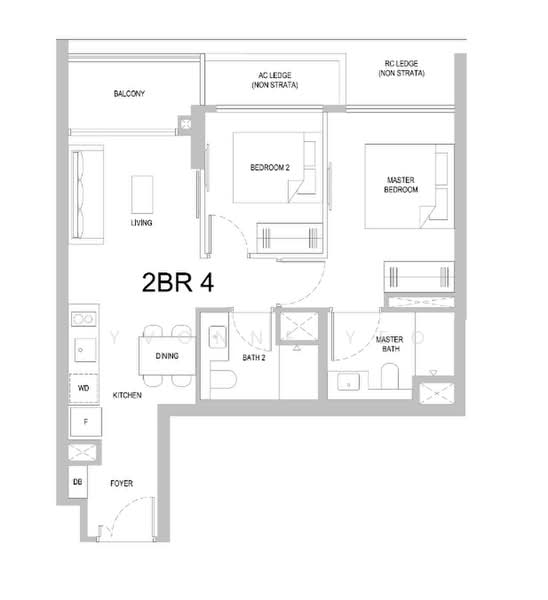 One Marina Gardens, 3 Marina Gardens Lane, 2 Bedrooms, 657 sqft, Apartment For Sale, by YvoNne Yeo, 500229594 - PropertyGuru.com.sg