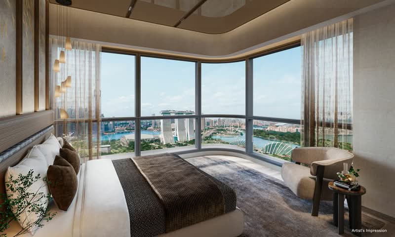 One Marina Gardens, 3 Marina Gardens Lane, 2 Bedrooms, 657 sqft, Apartment For Sale, by YvoNne Yeo, 500229594 - Bedroom - PropertyGuru.com.sg