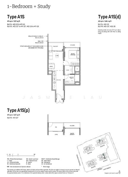 Tembusu Grand, 98 Jalan Tembusu, 1 Bedroom, 646 sqft, Condominium For Sale, by Jasmine Lau, 500229599 - A1S(d) - PropertyGuru.com.sg